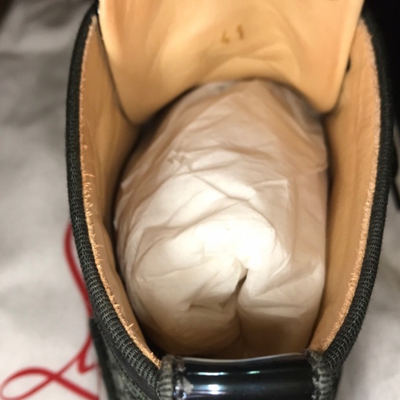 Christian Louboutin glittered men sneakers 41 - Picture 3 of 6